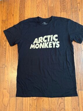 Arctic Monkeys North American tour 2023 Black Short-Sleeve Graphic band Tee
